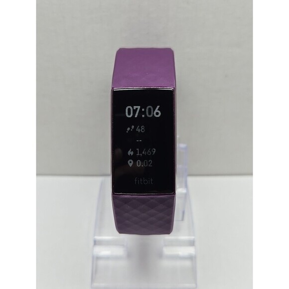 Fitbit Charge 4 FB417 Activity Tracker NFC Heart Rate GPS Smartwatch -No Charger - Picture 1 of 12